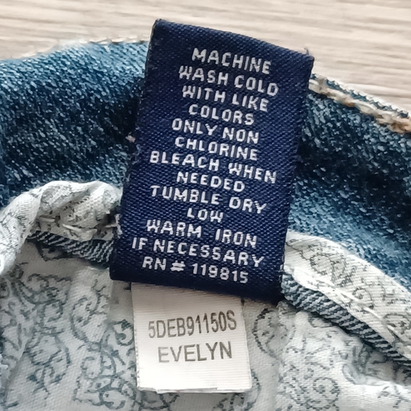 👑 Reign Bootcut Denim Jeans Size 14 (Short) - Picture 11 of 16